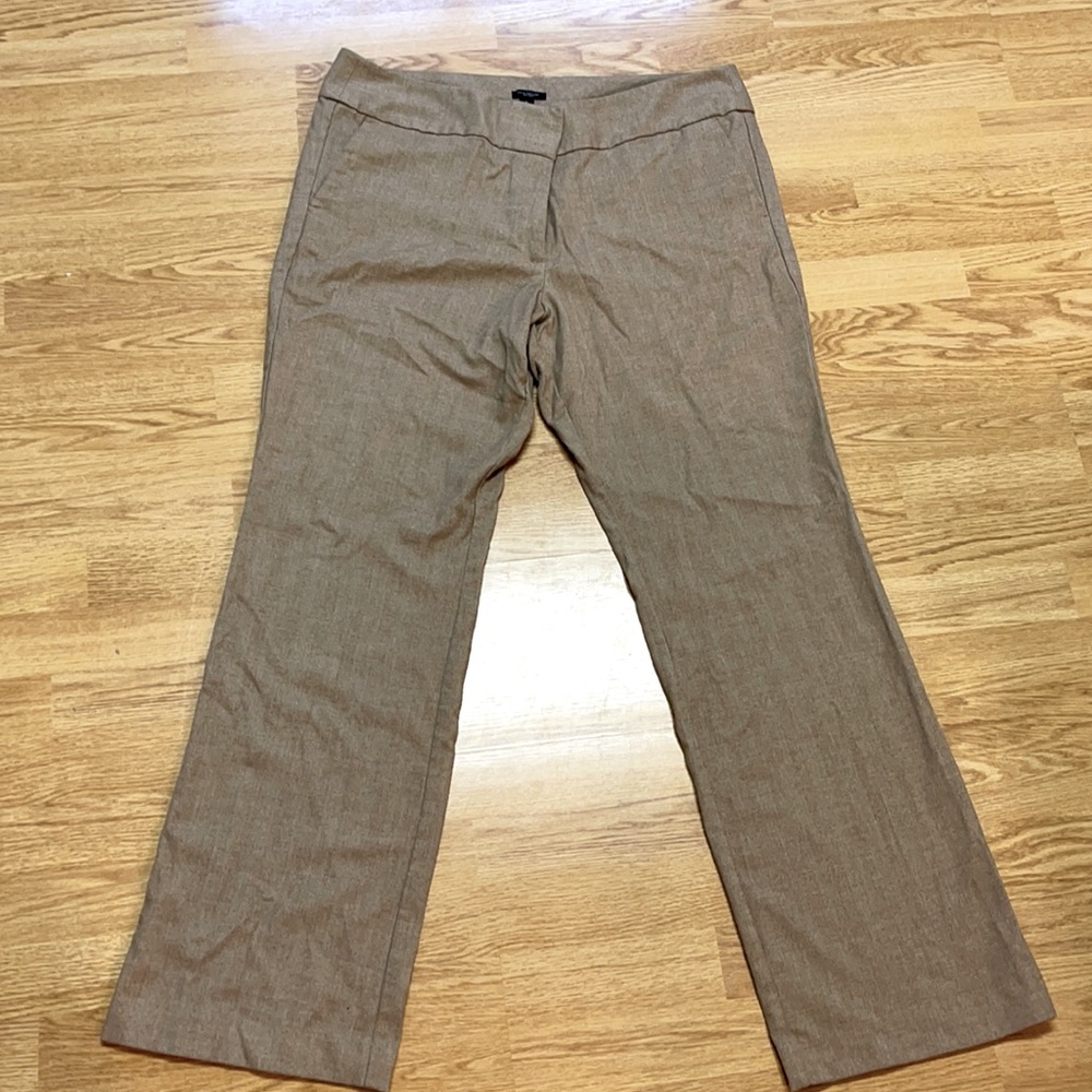 Ann Taylor Dark Khaki Dress Pants